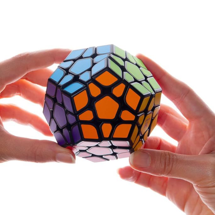 Meffert's Megaminx - The Original 12-Faced 3D Brainteaser Puzzle from Recent Toys - Travel-Friendly Fun for Ages 9 to Adult