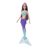 Barbie Dreamtopia Mermaid Doll with Purple Hair, Blue & Purple Ombre Tail & Headband Accessory