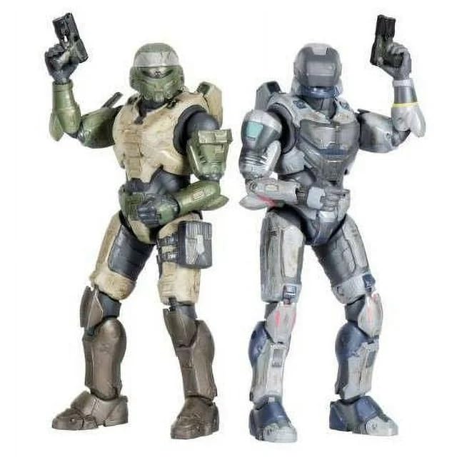 HALO The Spartan Collection Series 5 Spartan Mk VII + Spartan Gungnir Action Figure 2-Pack, HLW0251