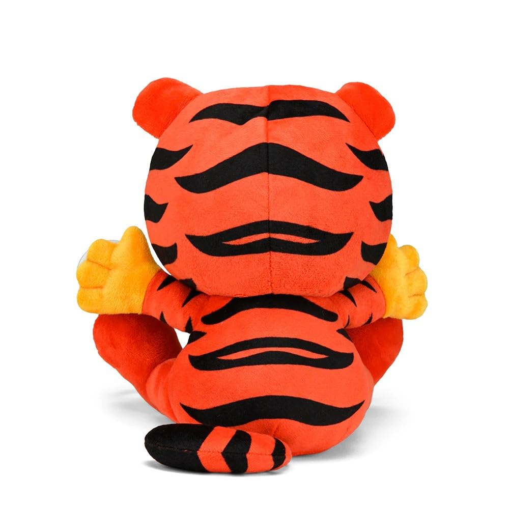 Kidrobot Garfield Year of The Tiger 8"" Plush Window Clinger - Red Edition, Orange