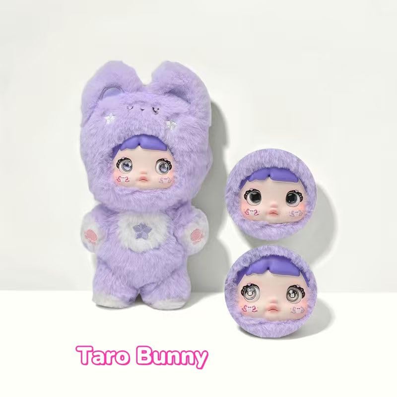 Mckkymi Plush Blind Box, Kawaii Nommi Cute Series Stuffed Blind Box Doll 6 PCS, Kawaii Mystery Plush Toys Collectible for Birthday Gift,Christmas