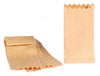 Dollhouse Miniature Set of 4 Brown Grocery Store Bags