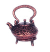 Melody Jane Dolls Houses Dollhouse Miniature 1:12 Scale Antique Copper Tea Pot and Rack Set S1400