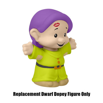 Replacement Part for Fisher-Price Little-People Princess Playset - HPL23 ~ Replacement Dwarf Dopey Figure ~ Inspired by Disney Snow White