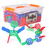 Play Build Interlinks Connector Building Toys, Interlocking Stem Toys for Boys and Girls, Baby and Toddler Toys, Creative Construction Stem Building