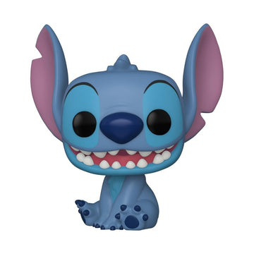 Funko Pop Disney: Lilo & Stitch - Smiling Seated Stitch, Standard - Collectable Vinyl Figure - Gift Idea - Official Merchandise - Toys for Kids &