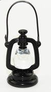Black Decoration Accessories, 1:12 Dollhouse Miniature Scene Model Hurricane Lantern Play, Accessories (23 x 43 mm),Decorations,This Product is not
