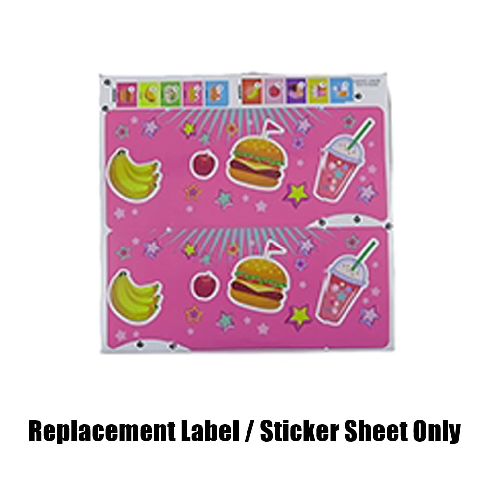Replacement Parts for Fresh 'n Fun Food Truck Barbie Doll Playset - GMW07 ~ Replacement Label/Sticker Sheet