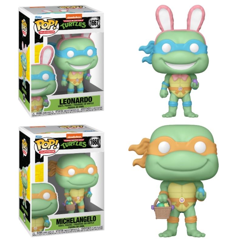 Funko Teenage Mutant Ninja Turtles Pop! Easter Set (2)