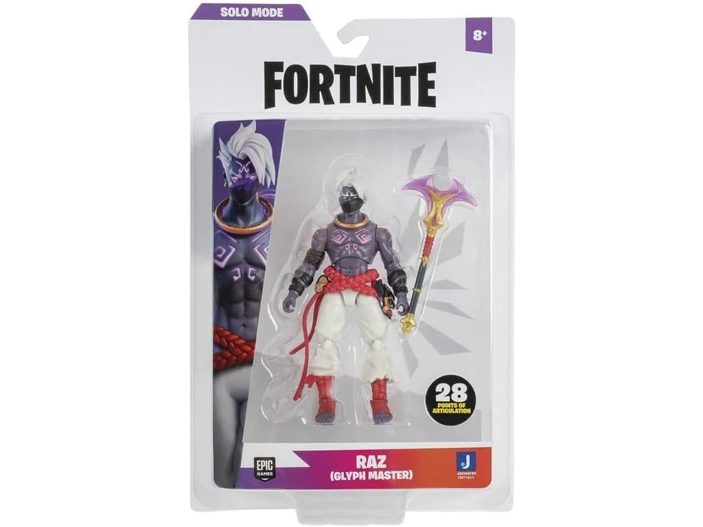 Fornite FNT1011 FNT-1 Pack (Solo Mode Core Figure) (Raz-Glyph Master) S10, Multi