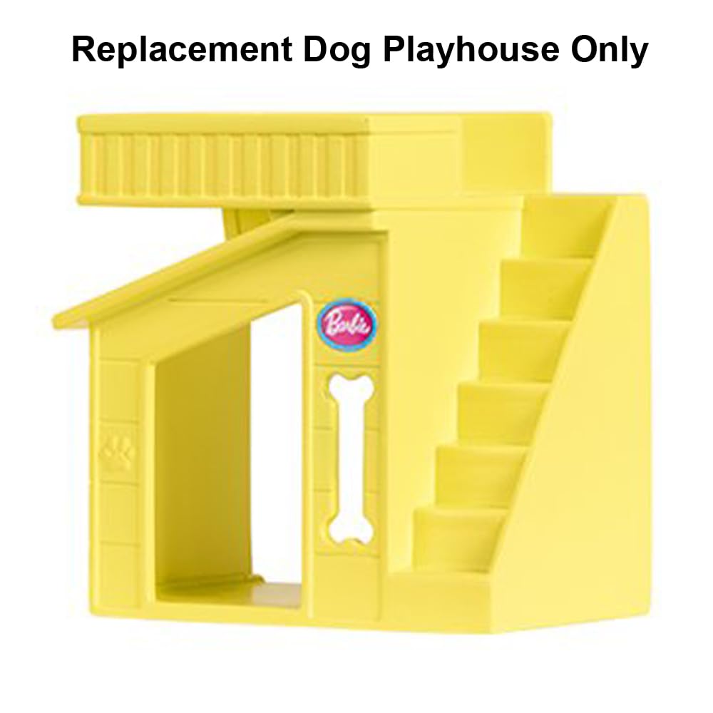 Replacement Part for Barbie Doll Dreamhouse Doll House Playset HMX10 - Replacement Yellow Dog Playhouse