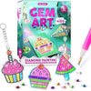 Dan&Darci Diamond Art Kit for Kids - Gem Painting - Arts & Crafts Kits for Ages 6-12 - Gifts for 6, 7, 8, 9, 10, 11, 12 Year Old Boy & Girl - Girls
