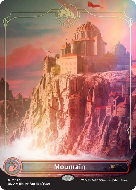 Magic: The Gathering Secret Lair x Dungeons & Dragons: Lands of the Forgotten Realms Foil Edition
