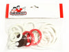 Game Room Guys Gottlieb Incredible Hulk Pinball White Rubber Ring Kit