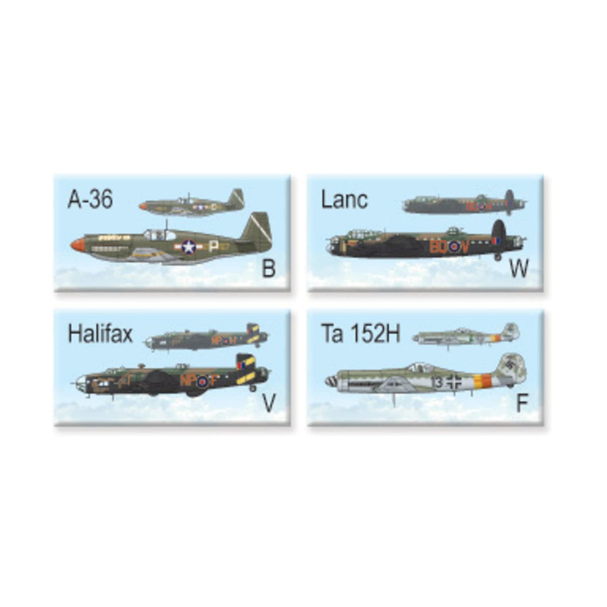 Wing Leader: Supremacy 1943-1945 - Update Kit (2nd Printing)