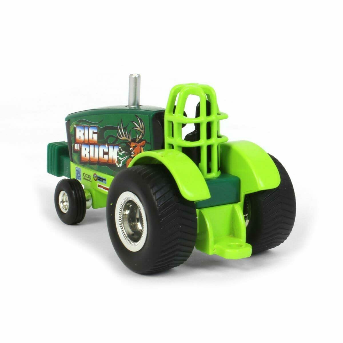 Replacement Parts 1/64 Big Buck Green and Yellow Die-Cast Pulling Tractor 47231 47231