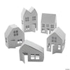 Fun Express DIY Paper Holiday Village - Craft Kits - 12 Pieces