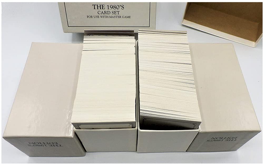 Trivial Pursuit The 1980's Card Set