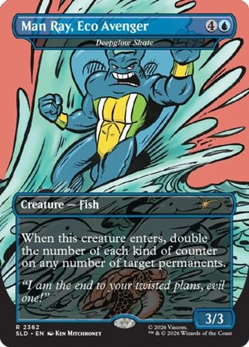 Magic: The Gathering Secret Lair x Teenage Mutant Ninja Turtles: The Mighty Mutanimals Non-Foil Edition