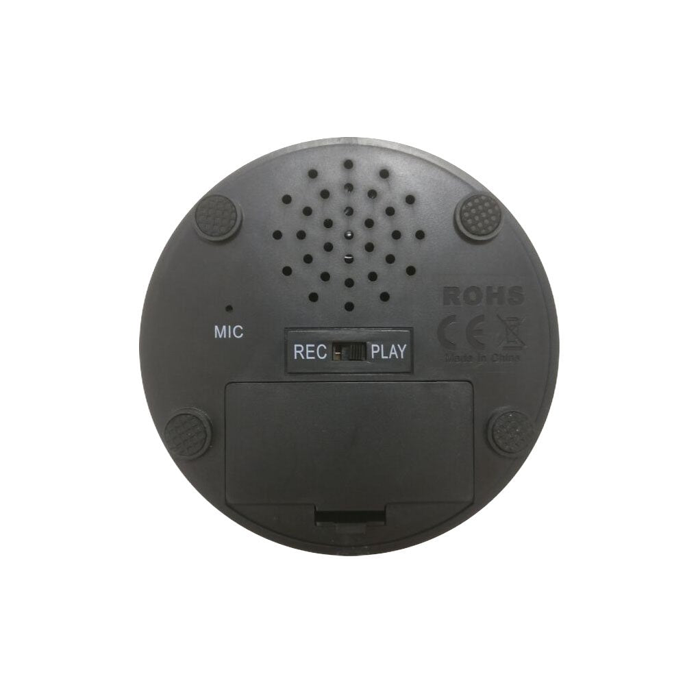 Sound Talking Button - Recording Your Voice Button- Answer Buzzer -30 Seconds Recording- Easy Press button With High Sound Quality (Red + Black)
