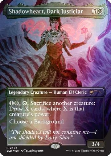 Magic: The Gathering Secret Lair x Dungeons & Dragons: Shadowheart's Devotion Foil Edition