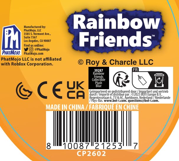 Rainbow Friends - Roblox Collectible Plush - Blue
