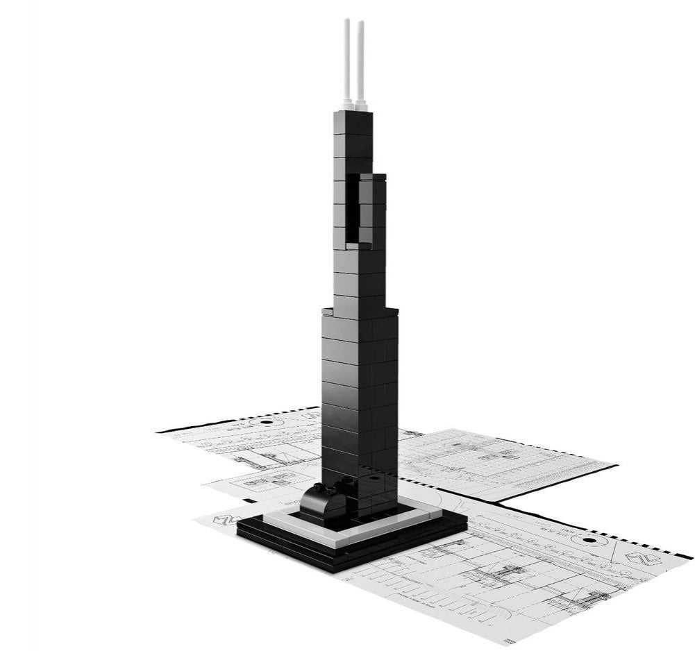 LEGO Architecture Willis Tower 21000 Construction Set