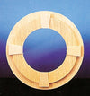 Handley House Dollhouse Miniature Circle Window Non-Working