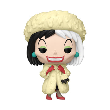 Funko Pop! Disney: 101 Dalmatians - Cruella De Vil - 1/6 Odds for Rare Chase Variant - Collectable Vinyl Figure - Gift Idea - Official Merchandise