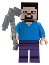 LEGO Minecraft: Steve Minifigure with Pickaxe
