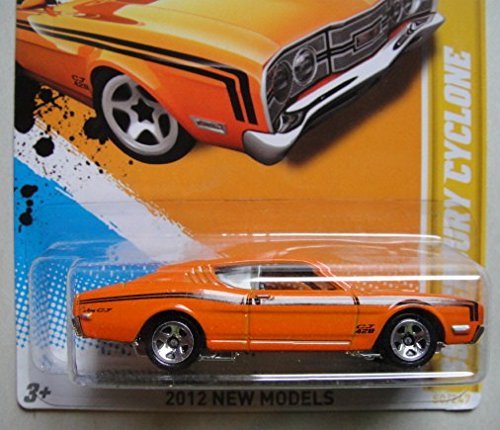 HOT WHEELS 2012 NEW MODELS ORANGE '69 MERCURY CYCLONE 50/50