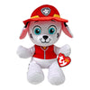 Ty - Paw Patrol Collection, Marshall, All the Heroes of the Puppy Team in Floppy Version, Soft Plush to Collect, Gift Idea for Young and Old - 20 cm