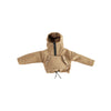 1/12 Action Figure Clothes,Half-Zip Hooded Jacket for 6 inch Action Figures,1:12 Scale Miniature Clothing,only Coat (Brown Hooded Jacket)