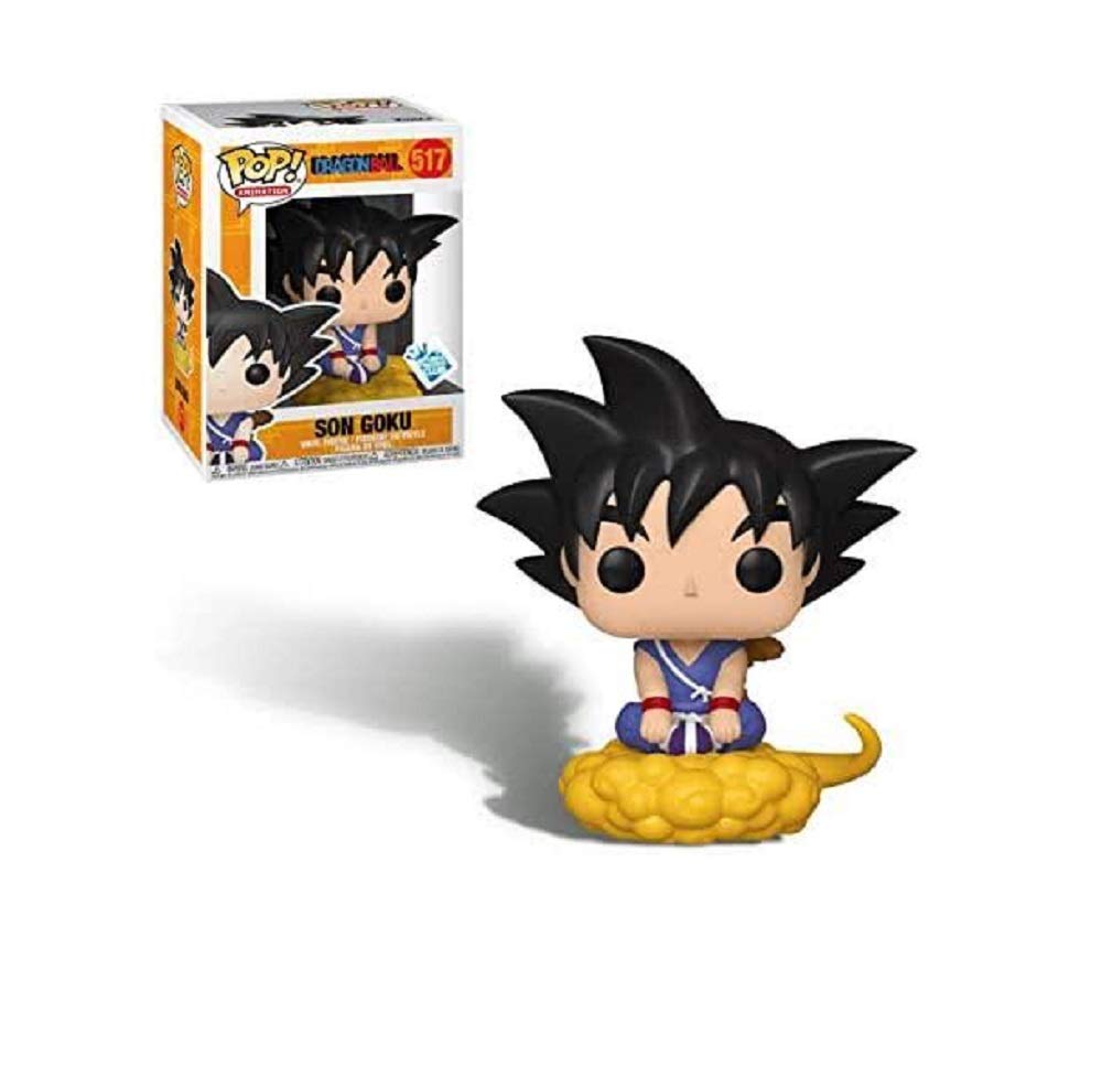Funko Pop! Dragonball Young Son Goku sitting on Flying Nimbus Insider Club Exclusive Vinyl Figure