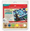 Faber-Castell Paint by Number Museum Series - Vincent Van Gogh, The Starry Night - Paint by Numbers for Adult Beginners & Young Artists (Packaging May