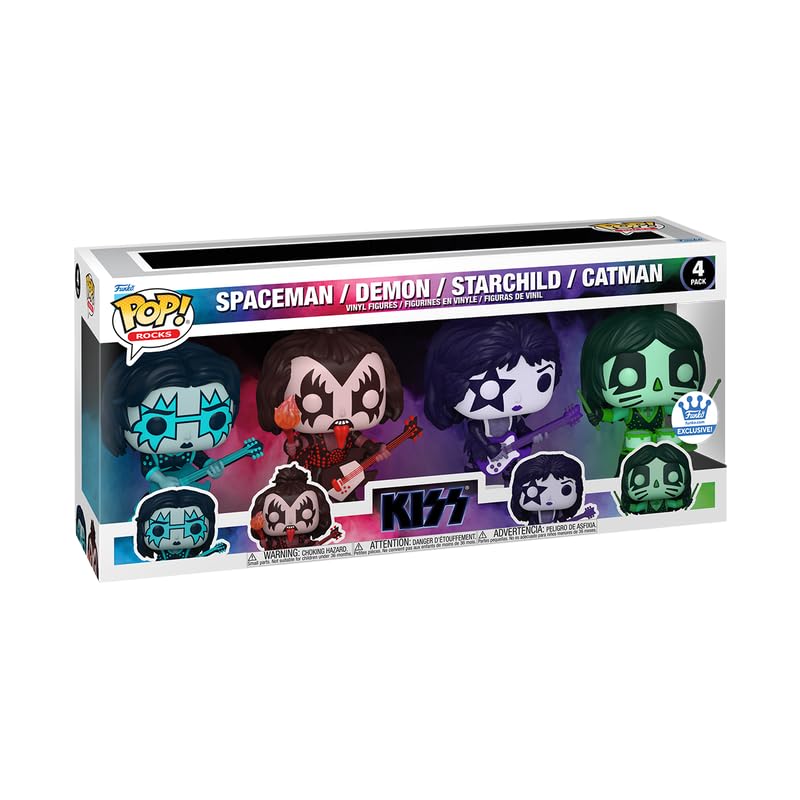 Pop! KISS (Color Spotlight) 4-Pack