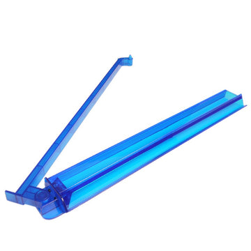 American Mahjong All-In-One Tile Rack & Pusher Arm - Set of 4 - Sapphire Blue