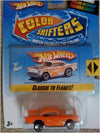 Hot Wheels Color Shifters 57 Chevy Classic to Flames Orange