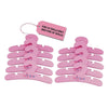 Emily Rose Pink Doll Clothes Hangers for 14 Inch Doll Clothes - 10 Pack Organization Accessories Fits 14"-15" Doll Clothing (Glitter Girls & Similar)