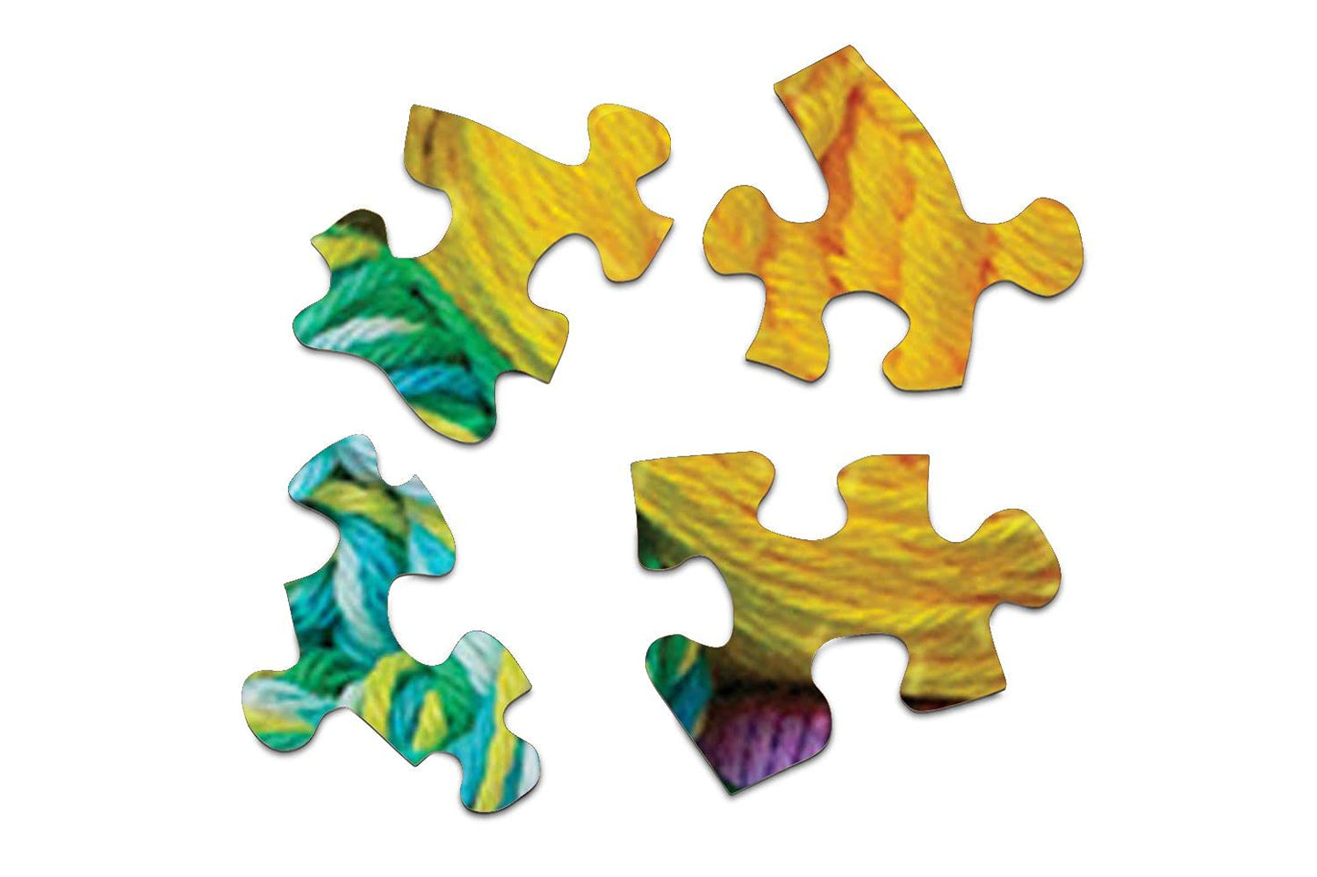 Springbok's 500 Piece Jigsaw Puzzle Colorful Yarn - Made in USA