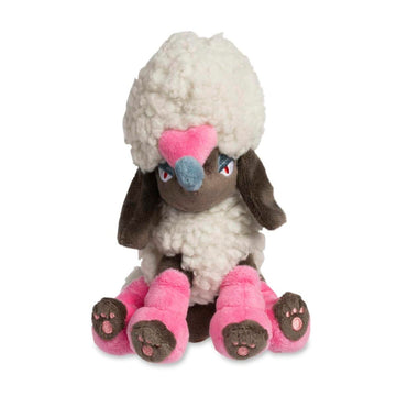 Pokémon Center: Furfrou (Heart Trim) Sitting Cuties Plush, 6 Inch