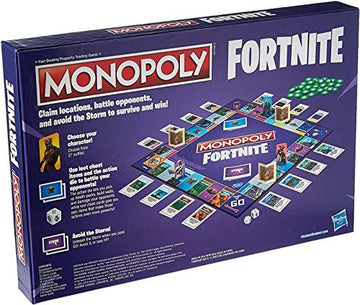 MONOPOLY E6603102 Fortnite Edition Board Game, Multi-Color, minimum age 156 months