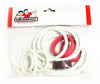Game Room Guys Stern Trident Pinball White Rubber Ring Kit