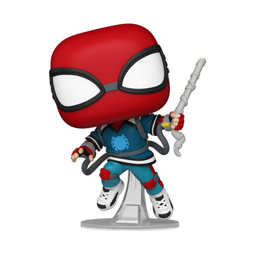 Funko Pop! Marvel: Friendly Neighborhood Spider-Man - Spider-Man (Homemade Suit) - Collectable Vinyl Figure - Gift Idea - Official Merchandise - Toys
