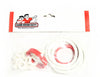 Game Room Guys Gottlieb Alien Star Pinball White Rubber Ring Kit
