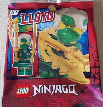LEGO Ninjago: Lloyd Crystalized Minifigure with Jagged Blade