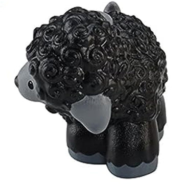 Fisher-Price Replacement Part Little People Playset CHD20 - Replacement Black Sheep Figure