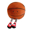 Xshelley12 inch Footbal/Basketball Plush Toys Pillow,Stuffed Sports Balls Plush Toys,Creative Basketball/Football Plush Doll,Spherical Soft