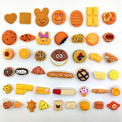 Nuanmu Miniature Food Drink Bottles Pretend Play Kitchen Game Party Toys (10 Bottles + 10 Foods?Random?)