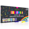 Marvin's Magic - 30 Amazing Magic Pens - Color Changing Pen Art - Create 3D Lettering, Write Secret Messages - Stationery Supplies, Art Supplies